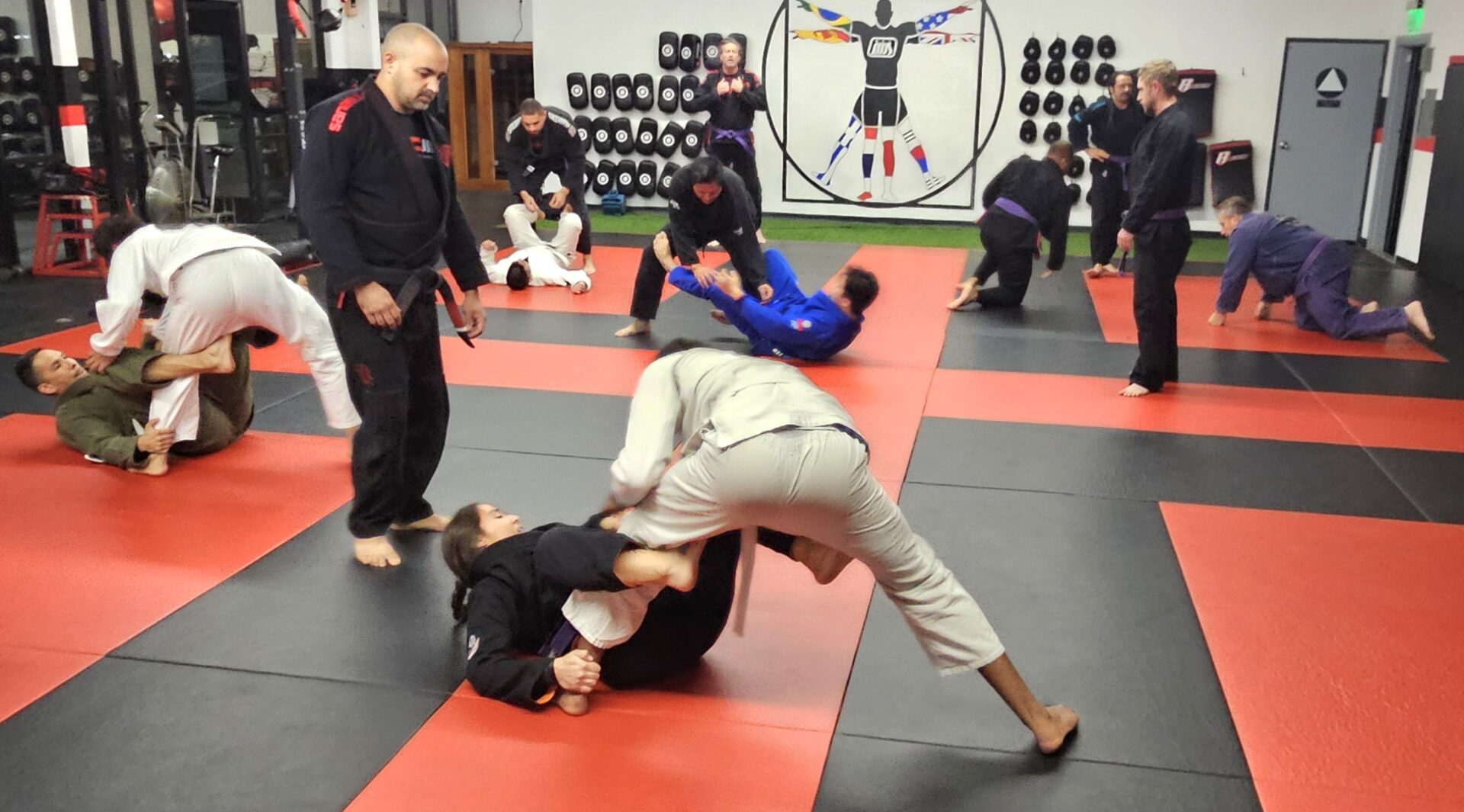 Brazilian Jiu jitsu self defense north orange county martial arts fullerton brea placentia mma muay thai